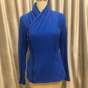 Lululemon Bhakti Yoga Jacket sz 12 Baroque Blue